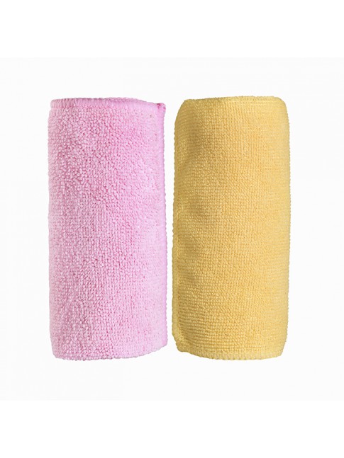 Lot de 2 lingettes microfibres